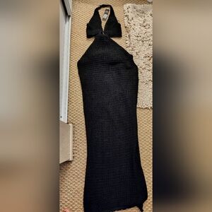 Fashion Nova Black Knit Dress